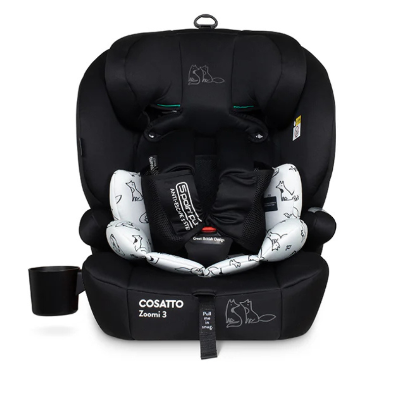 Scaun auto Cosatto Zoomi 3 I-Size Foxed isofix, top-tether, suport pahar