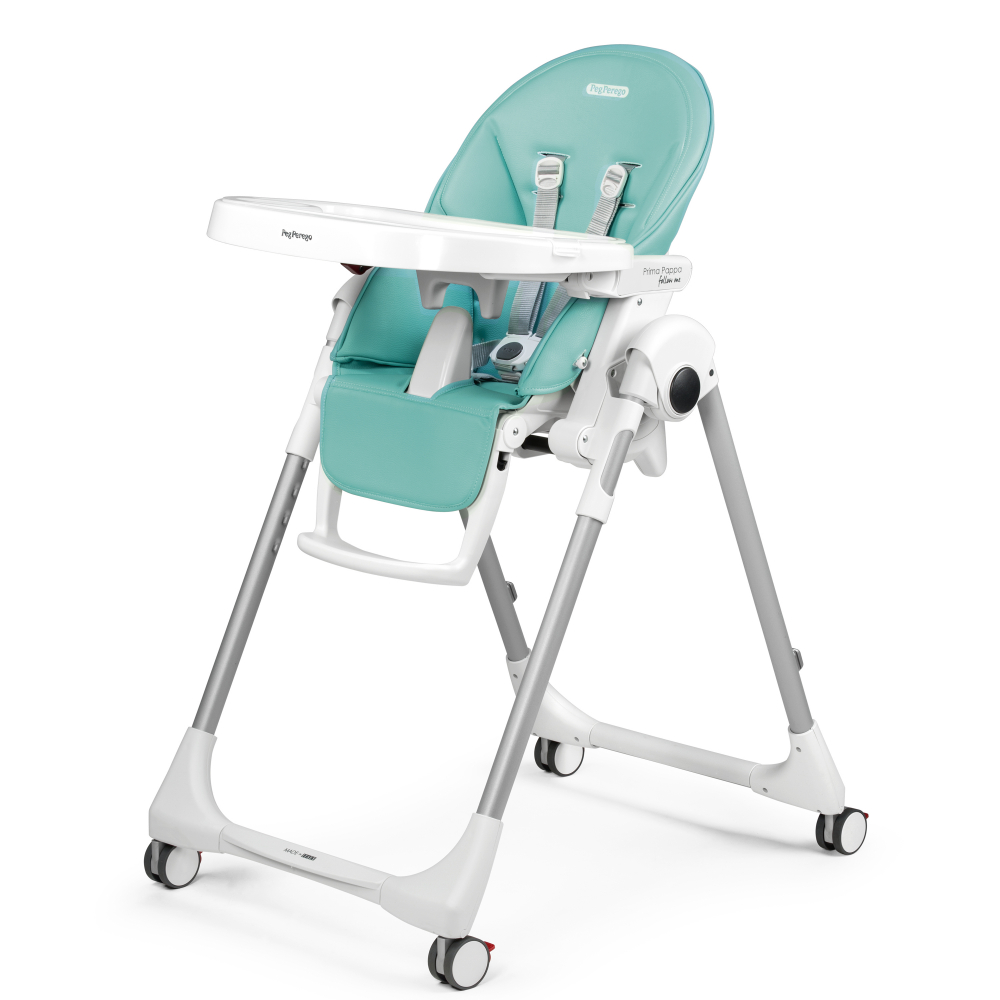 Scaun de masa Peg Perego 2 in 1 Prima Pappa Zero Follow Me Tahiti Verde