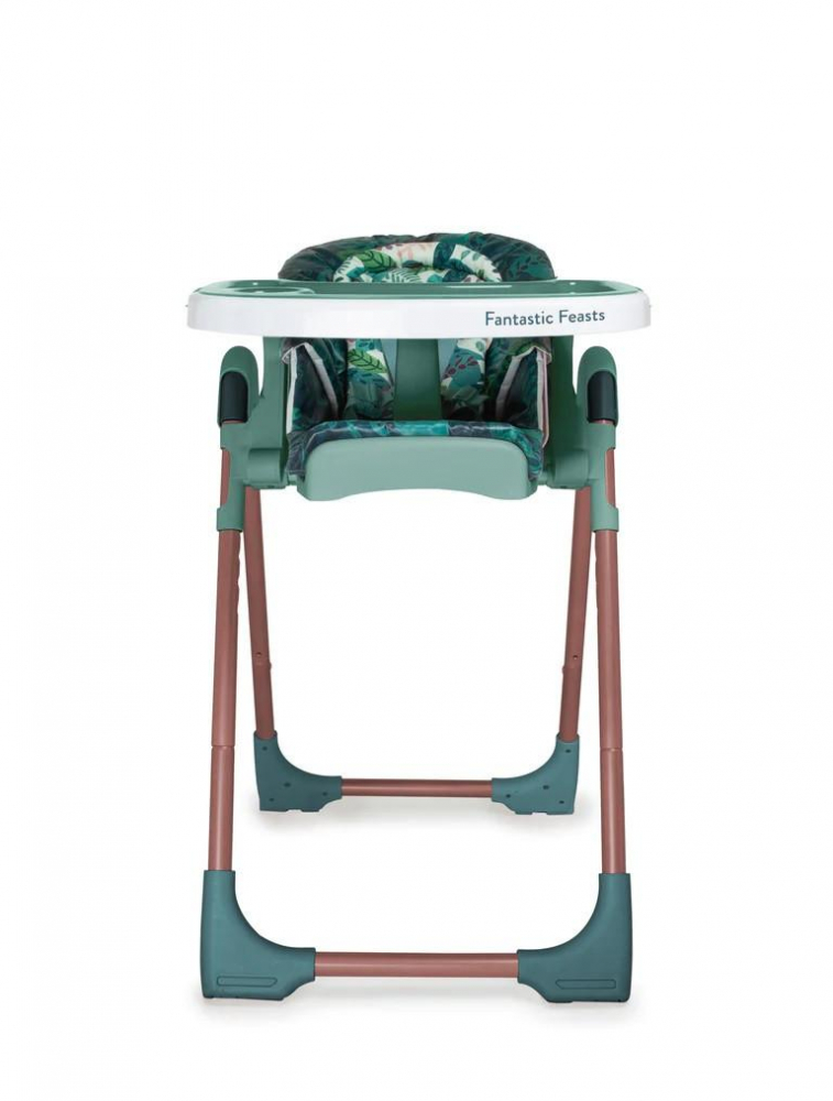 Scaun de masa Cosatto Noodle Midnight Jungle 0+, greutate admisa 15 kg, 5 pozitii inclinare spatar