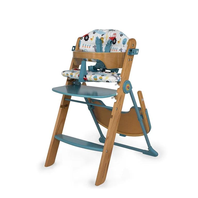Scaun de masa Cosatto Waffle 2 Old Macdonald din lemn, greutate admisa 100 kg - 2 | YEO