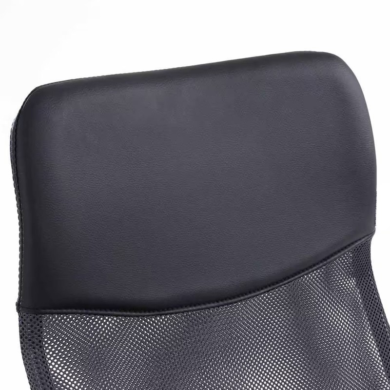 Scaun ergonomic de birou, directorial, spatar inalt, inaltime reglabila, sezut inclinabil, negru - 4