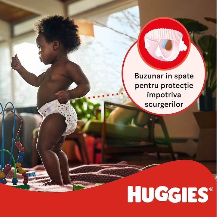 Scutece Huggies Ultra Comfort Mega Nr 3 5-9 kg 156 buc - 3 | YEO