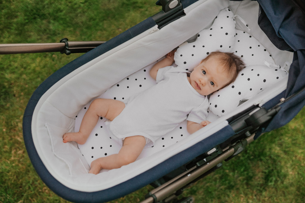 Set 2 cearceafuri cu elastic pentru landoucosulet bebe Bumbac Dots Sleepee - 3