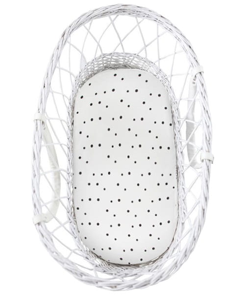 Set 2 cearceafuri cu elastic pentru landoucosulet bebe Bumbac Jungle PlantPuncte Sleepee - 1