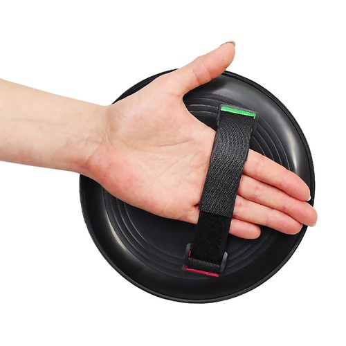 Set de tenis cu velcro pentru copii Kruzzel, include 2 palete compacte si minge, GreenPink - 3 | YEO