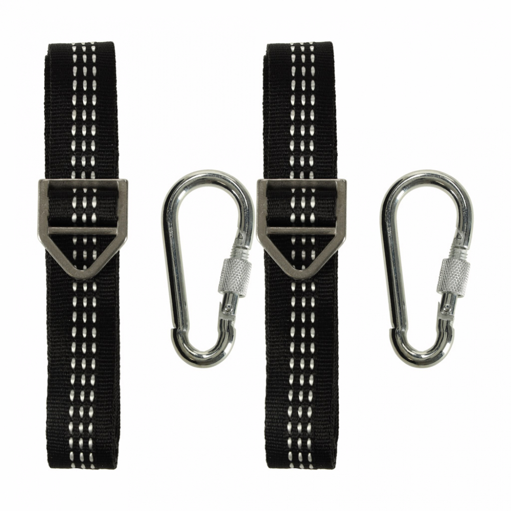 Set de montaj pentru leagane si hamace, include doua curele robuste de 2 metri, in geanta de transport inclusa - 1 | YEO
