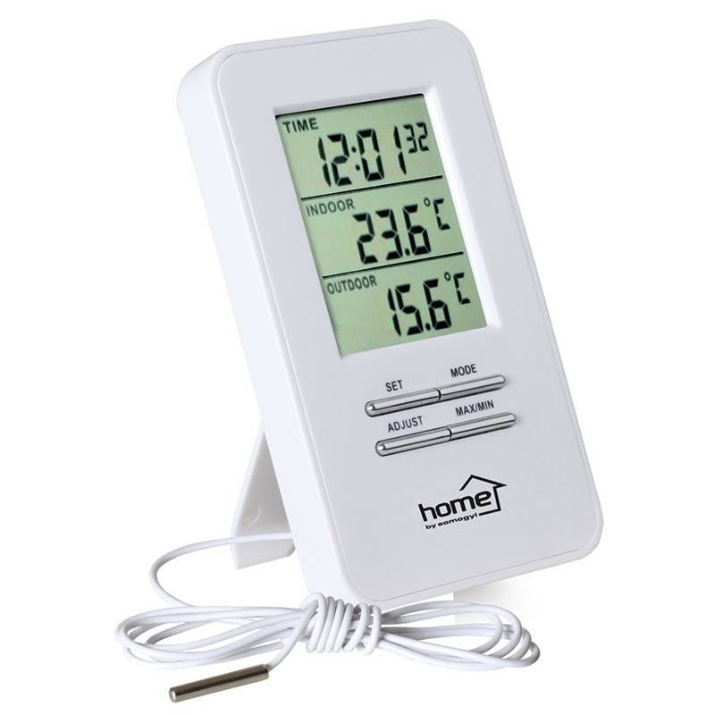 Statie meteo digitala, interior si exterior, ceas cu alarma inclus, home