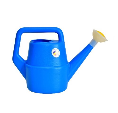 Stropitoare de jucarie pentru copii Huby Toys Blue cu maner si capat cu floricica, dimensiune 25 x 9.5 x 17 cm - 2 | YEO