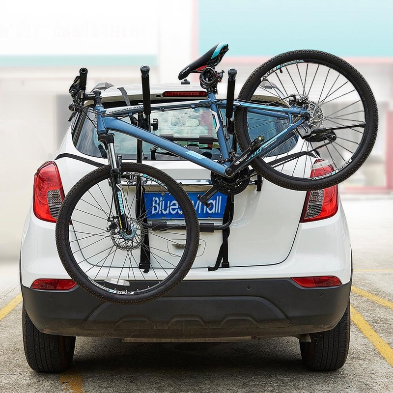 Suport auto pentru 3 biciclete, dedicat suv, hatchback, pliabil