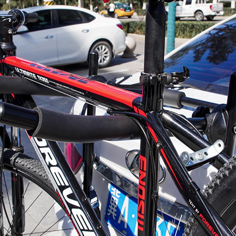 Suport auto pentru 3 biciclete, dedicat suv, hatchback, pliabil - 2 | YEO