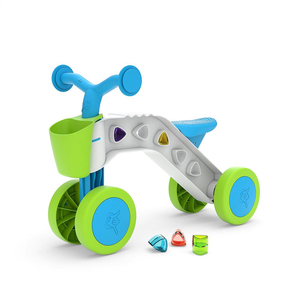 Vehicul pentru copii Chillafish ItsiBitsi Blocks Blue - 6