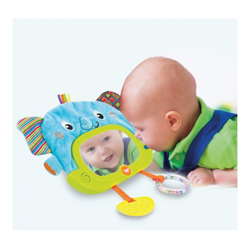 Jucarie interactiva pentru bebelusi Winfun elefantel - 3