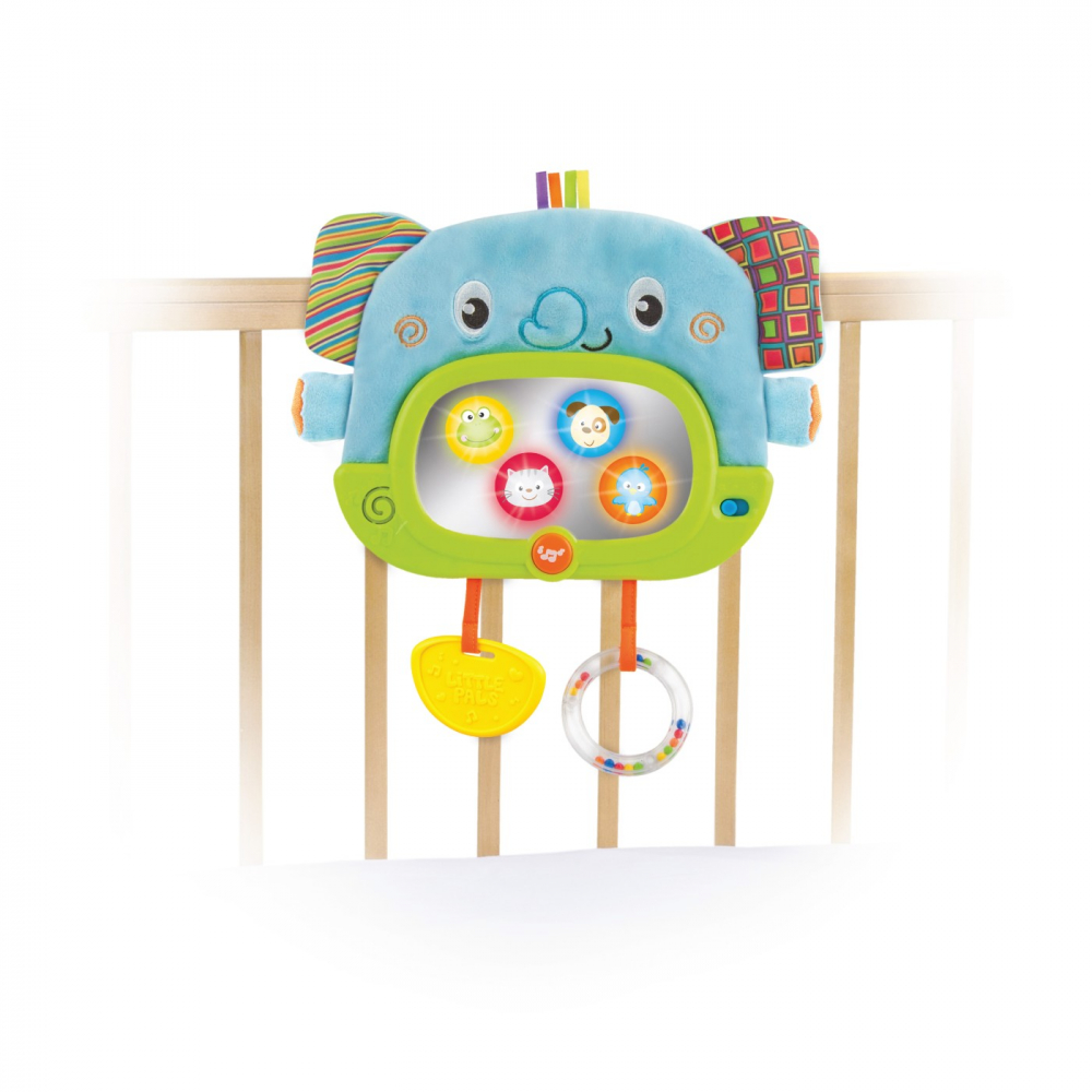 Jucarie interactiva pentru bebelusi Winfun elefantel - 6