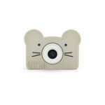 Aparat foto video digital pentru copii Hoppstar Rookie Mouse Gri
