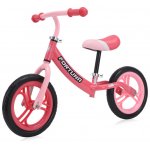 Bicicleta copii fara pedale Lorelli Fortuna 2-5 ani light&dark pink, varsta 2-5 ani, ghidon reglabil in inaltime de la 51 cm pana la 60 cm, roti din spuma EVA, 11 inch, scaun reglabil de la 33 cm pana la 43 cm