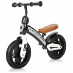 Bicicleta copii fara pedale Lorelli Scout Air Black de echilibru 10 inch, varsta 2-4 ani, roti cu camera si cauciuc, scaun reglabil pe inaltime de la 30 cm pana la 33 cm, maxim 25 de kg, ghidon reglabil in inaltime 49-51,5 cm