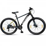 Bicicleta mountain bike aluminiu, 27.5 inch, schimbator 27 viteze, frane mecanice, genio