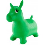 Calut gonflabil din cauciuc, jucarie pentru sarit, verde, 58x26x52 cm