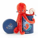 Jucarie din plus Moulin Roty Caracatita Paulie in cutie