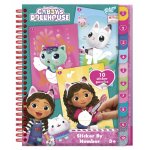 Carticica cu activitati si abtibilduri Gabbys Dollhouse