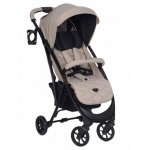Carucior pentru copii Euro-Cart Volt Pro, omologat pana la 22 kg, Fossil Black Edition, ultracompact, pliabil cu o singura mana, spatar reglabil in 3 pozitii, roti cu suspensie