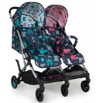 Carucior pentru gemeni Cosatto Woosh Double Fairy Tale 0-22 kg cu husa de ploaie