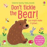 Carte pentru copii Usborne Dont tickle the Bear senzoriala cu sunete
