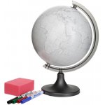 Glob pamantesc conturat, 4 markere, burete, personalizabil, diametru 25cm