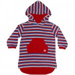 Halat cu gluga pentru plaja Multi Blue Mitty James 18-24 luni