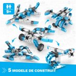 Inventator Mecanica Avion acrobatic cu 5 modele bonus Engino