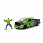 Set Jada masinuta metalica Ram 1500 scara 1:24 si figurina Hulk