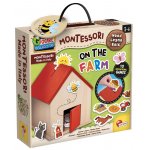 Joc Montessori din lemn La ferma
