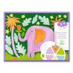Joc creativ de pictura Djeco Animale salbatice
