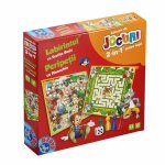 Joc de societate 2 n 1 Labirintul cu Scufita Rosie si Peripetii cu Pinocchio