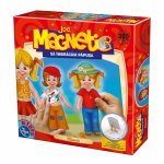 Joc educativ magnetic Sa imbracam papusa