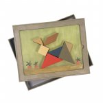 Joc magnetic Egmont Toys Tangram
