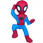 Jucarie din material textil Spiderman in actiune 30 cm