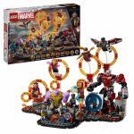 Razbunatorii sfarsitul jocului batalia finala Lego Super Heroes