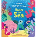 Carte pentru copii Usborne Little Lift and Look under the sea cu clapete