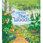 Carte pentru copii Usborne Look inside the woods cu clapete