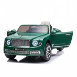 Masina electrica pentru copii Bentley Mulsanne, 2 motoare 35w, mp3, maxim 30 kg, telecomanda, roti eva, verde