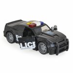 Masinuta de politie pentru copii Moni Swat Police cu efecte luminoase si sunete,usi cu deschidere,26x11x9 cm
