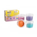 Plastilina non-toxica Kinder cu sclipici