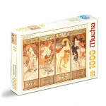 Puzzle Alphonse Seasons 3/Anotimpuri 3 Mucha 1000 piese
