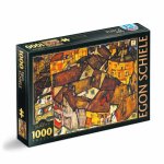 Puzzle Egon Schiele Crescent of Houses 1000 piese