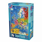 Puzzle Harta Europei 240 piese