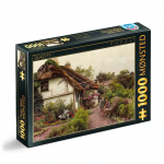 Puzzle Peder Mork Monsted Children in the Flower Garden 1000 piese