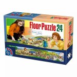 Puzzle de podea basm Gulliver 24 piese