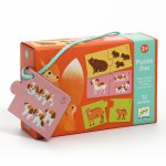 Puzzle duo asociere Djeco mama-pui 24 piese