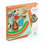 Puzzle si joc de echilibru Djeco Curcubeu